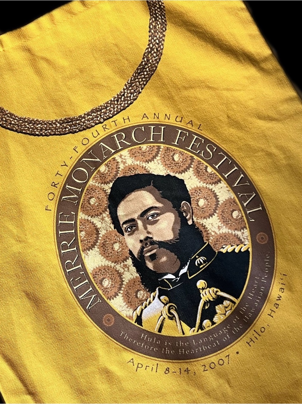 2007 RARE Merrie Monarch Tote Bag